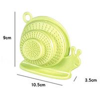 Crafty Cultures Collapsible Silicone Strainers (Diameter 8cm, Pack of 2)